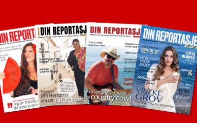 Her finner du magasinet DIN REPORTASJE sør og nord på Costa Blanca